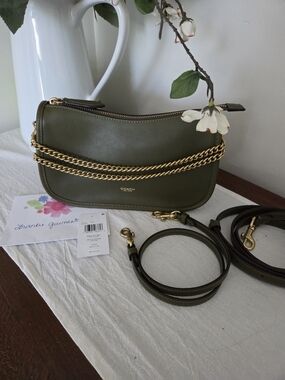 COACH Waverly Bag NWT Olive Color